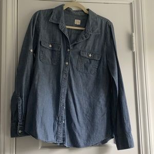 J. Crew Chambray “Perfect Shirt"